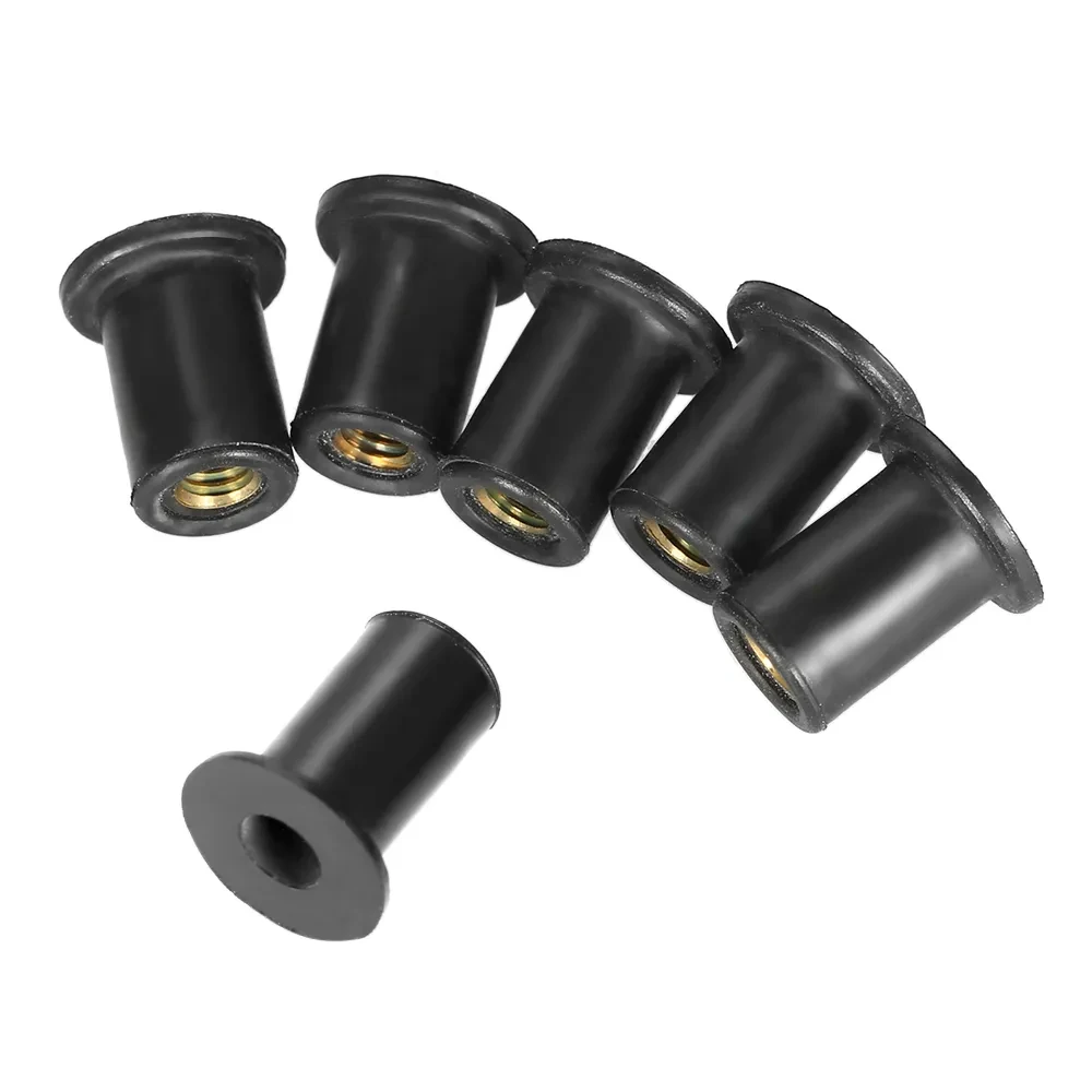 FlexMount Rubber Nut – Anti-Corrosion Heat-Resistant Thread Insert