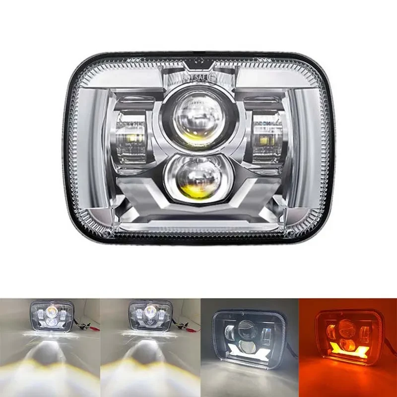 NightForge LED Light – Square Alloy Front Beam