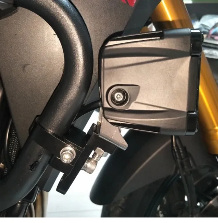 Upgrade Motorcycle Lighting – Adjustable LED Bracket Mount