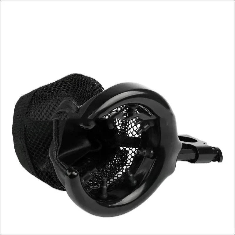 Motorcycle Mesh Bottle Mount β Alloy Handlebar Cup Holder