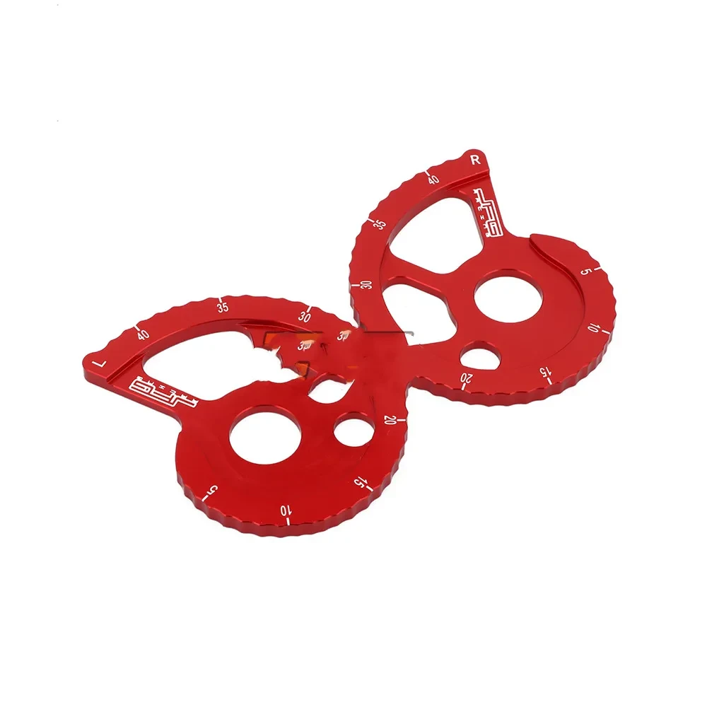 Red Aluminum Alloy Motocross Chain Adjuster – XR/CRF Models