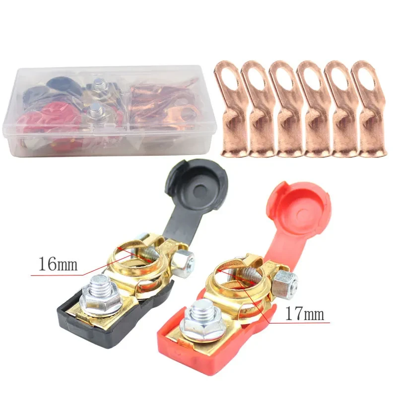 Copper Car Battery Terminal Clamp – High Conductivity Connector