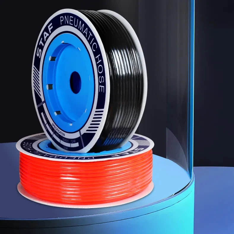 Transparent PU High-Pressure Pneumatic Hose – 6mm Explosion-Proof