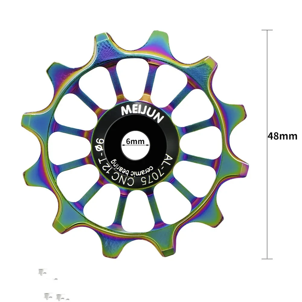 12T Ceramic Rear Derailleur Guide Wheel