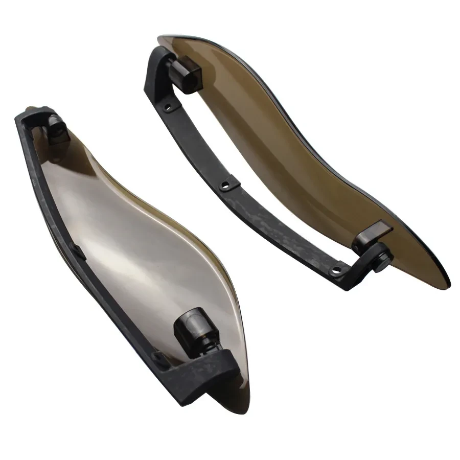 Harley Glide Windshield Side Wing – ABS Modified Rear Deflector