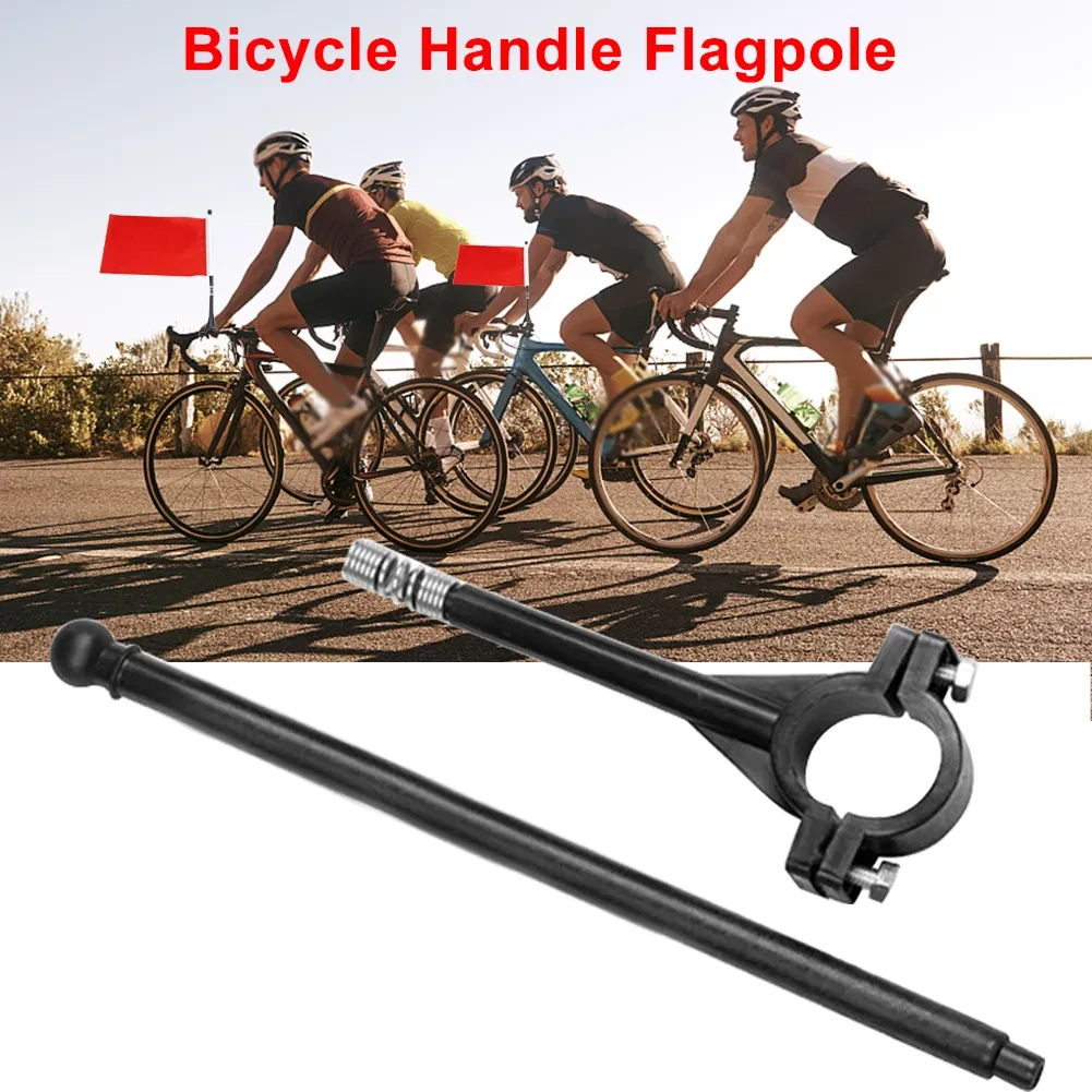 Bicycle Handlebar Flag Pole – Mini Riding Safety & Display Flag