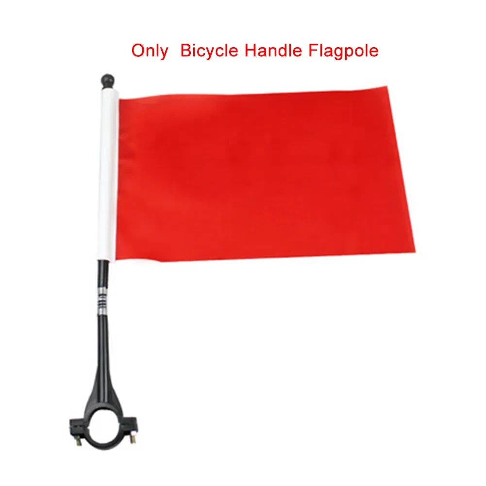 Bicycle Handlebar Flag Pole – Mini Riding Safety & Display Flag