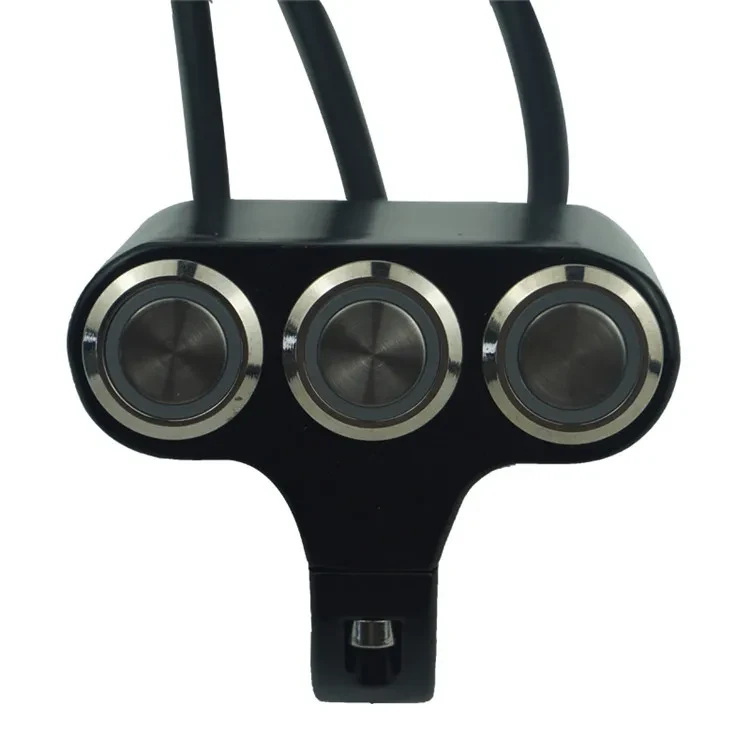 ThunderBar Alloy Control Switch – LED Spotlight & Reset Button