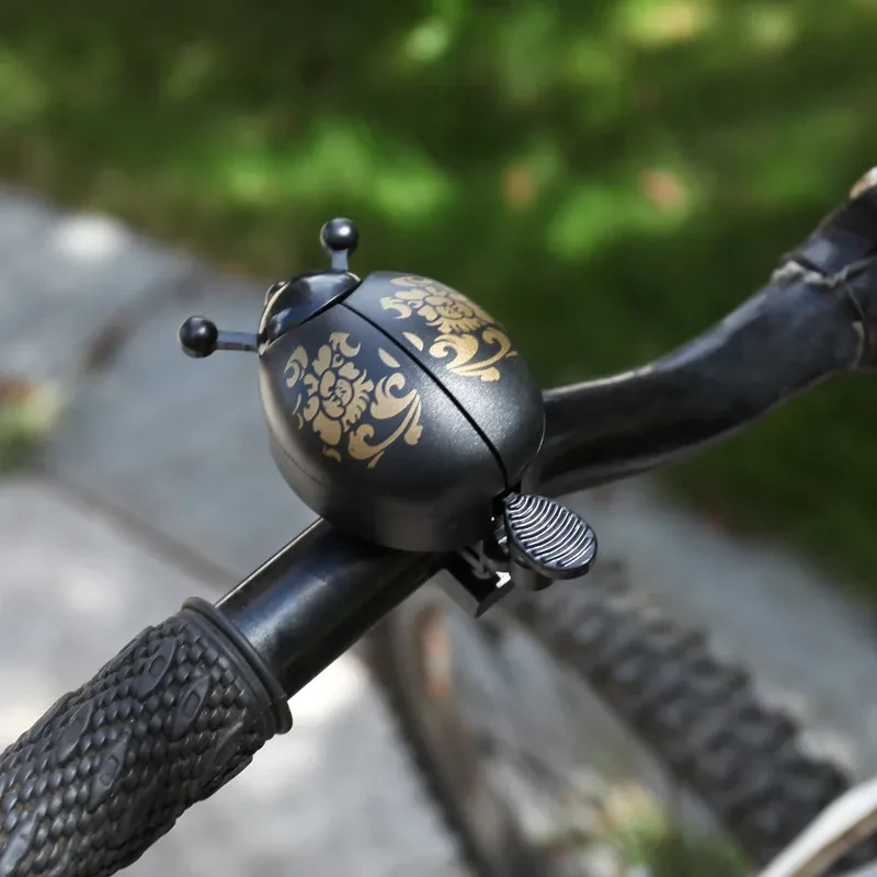 Cute Beetle Bicycle Bell – Aluminum Alloy Copper Crisp Sound