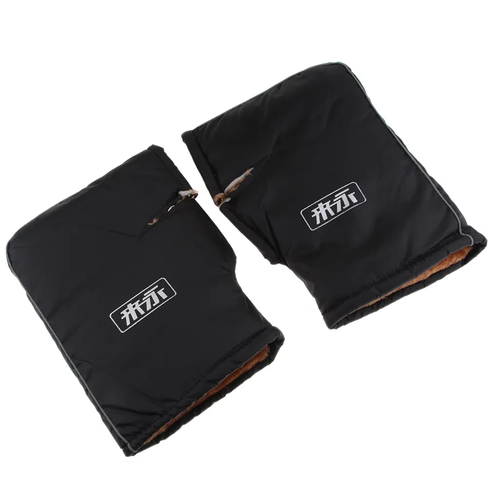 StormGuard Motorcycle Handlebar Gloves – Windproof Thermal Covers