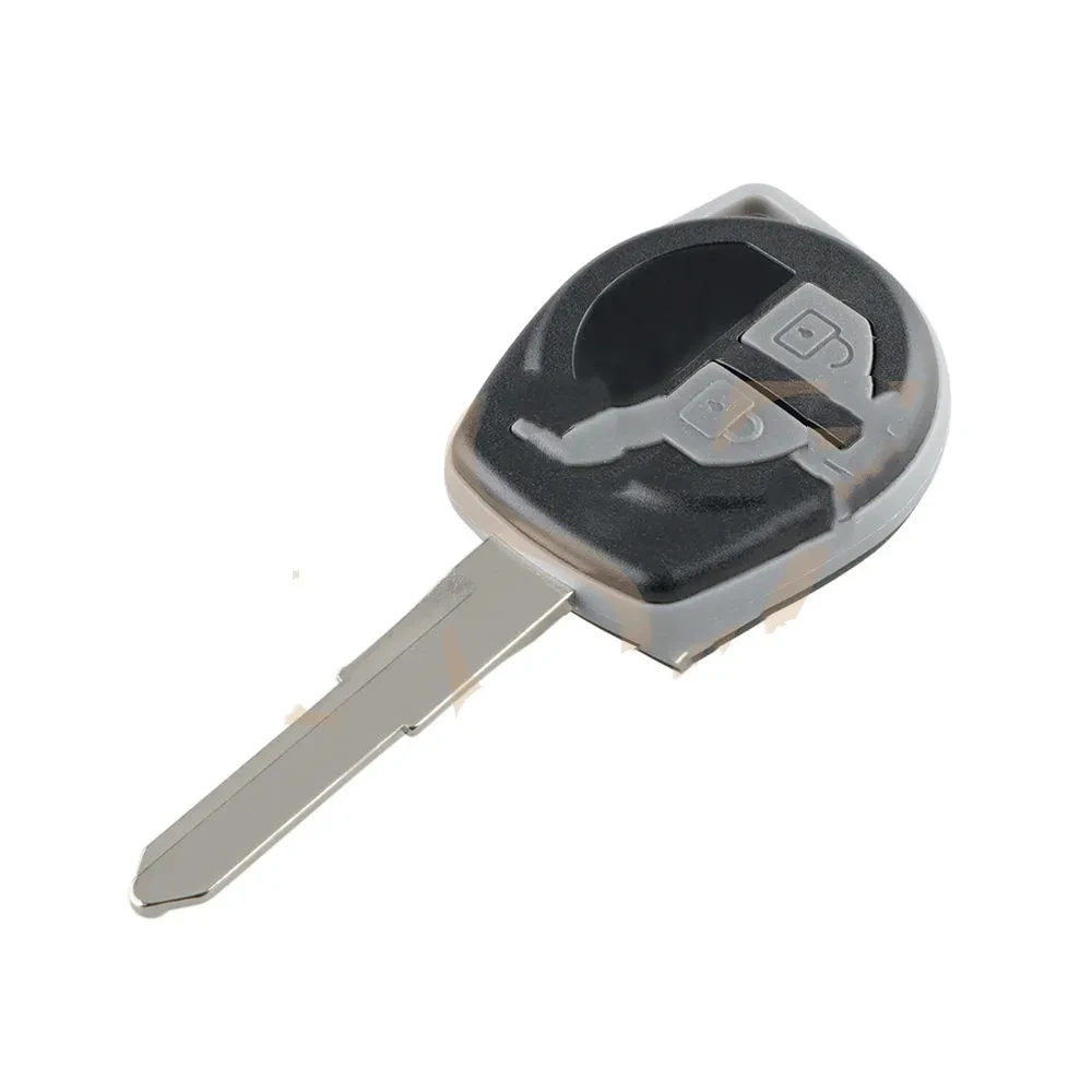 2-Button Straight Car Key with 46 Chip for Suzuki Vehicles