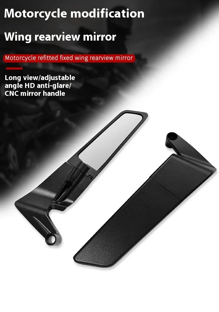 FlexiView Electric Car Foldable Rearview Mirrors – Universal Motorcycle Upgrade