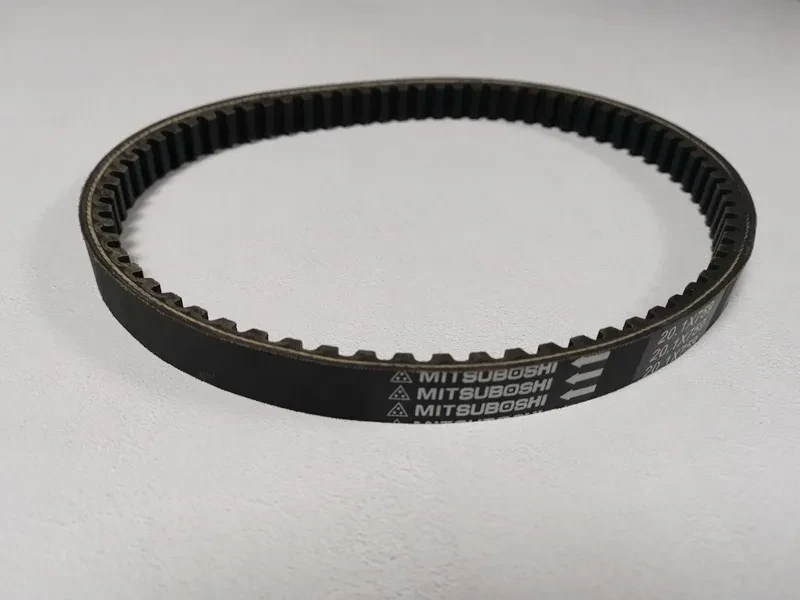 Jili GP110 Drive Belt for Pedal Motorcycles β Durable Black Transmission Belt for Guangyang & Fengli VP110