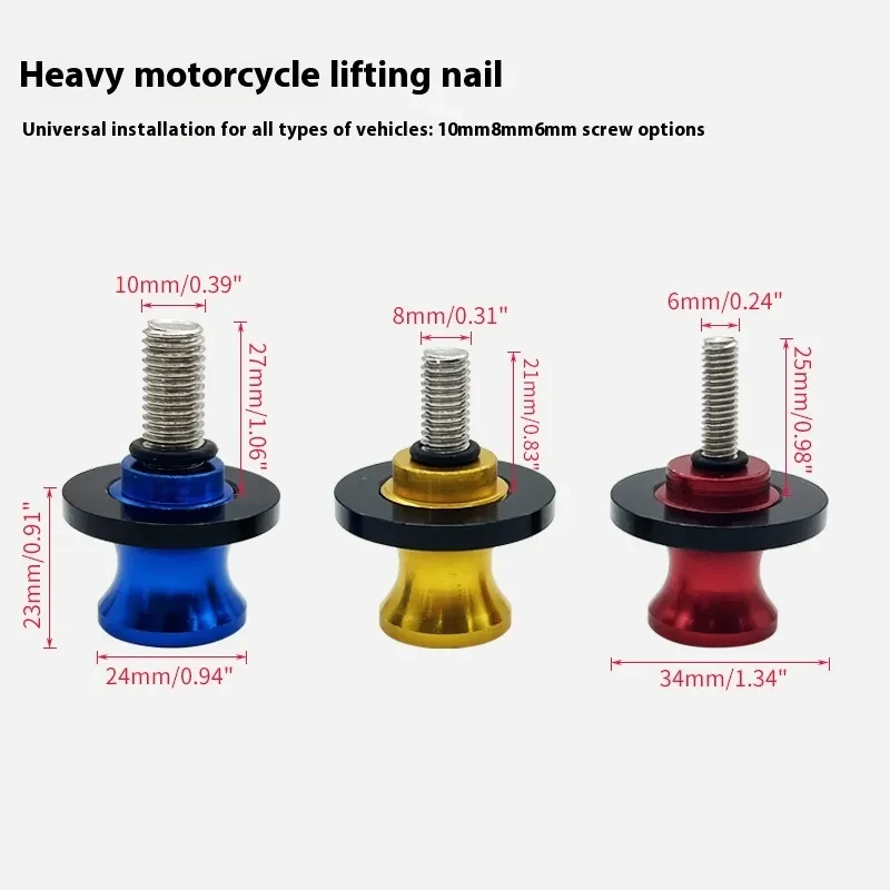 6810MM Aluminum Frame Screw β CNC Motorbike Parking Lift Bolt