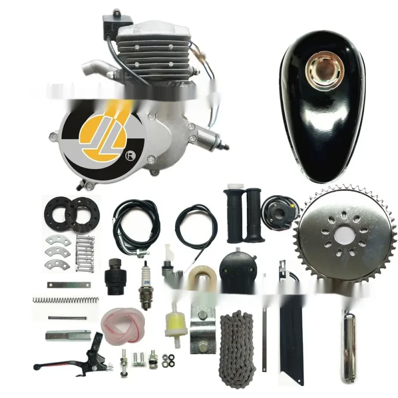 80cc Bicycle Two-Stroke Engine Retrofit Kit – Powerful & Durable Motorized Bike Conversion Kit