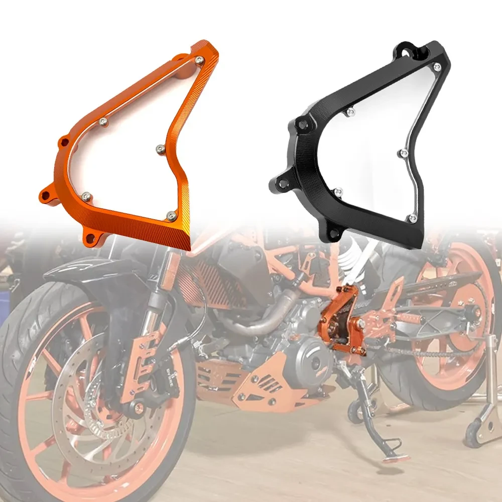 KTM Duke 250/390 Front Chain Cover (2017–2020) – Modified Motorcycle Gear Protection Cover