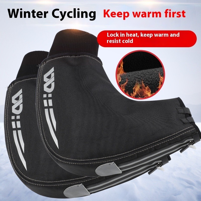Winter Mountain Bike Handle Grip Gloves – Unisex Bicycle Racing Gloves