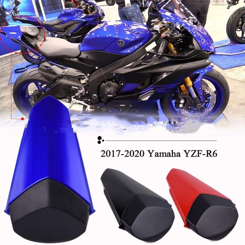 Yamaha YZF600 R6 17–19 Rear Seat Cowl – Single Seat Cover