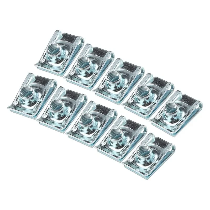 80PCS Self-Tapping Spring Nut Clip Set – Universal Fastener Kit