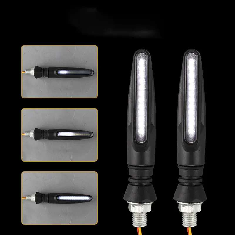 LED Sequential Turn Signal Strip β 12V Running Light for Motorcycles