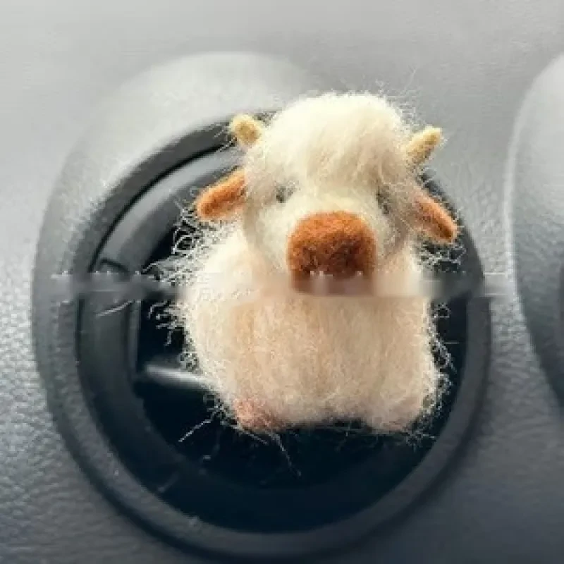 Scottish Highland Niutong Air Outlet Clip – Cute Car Vent Holder