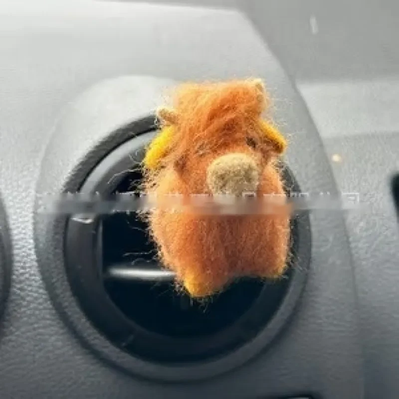 Scottish Highland Niutong Air Outlet Clip – Cute Car Vent Holder