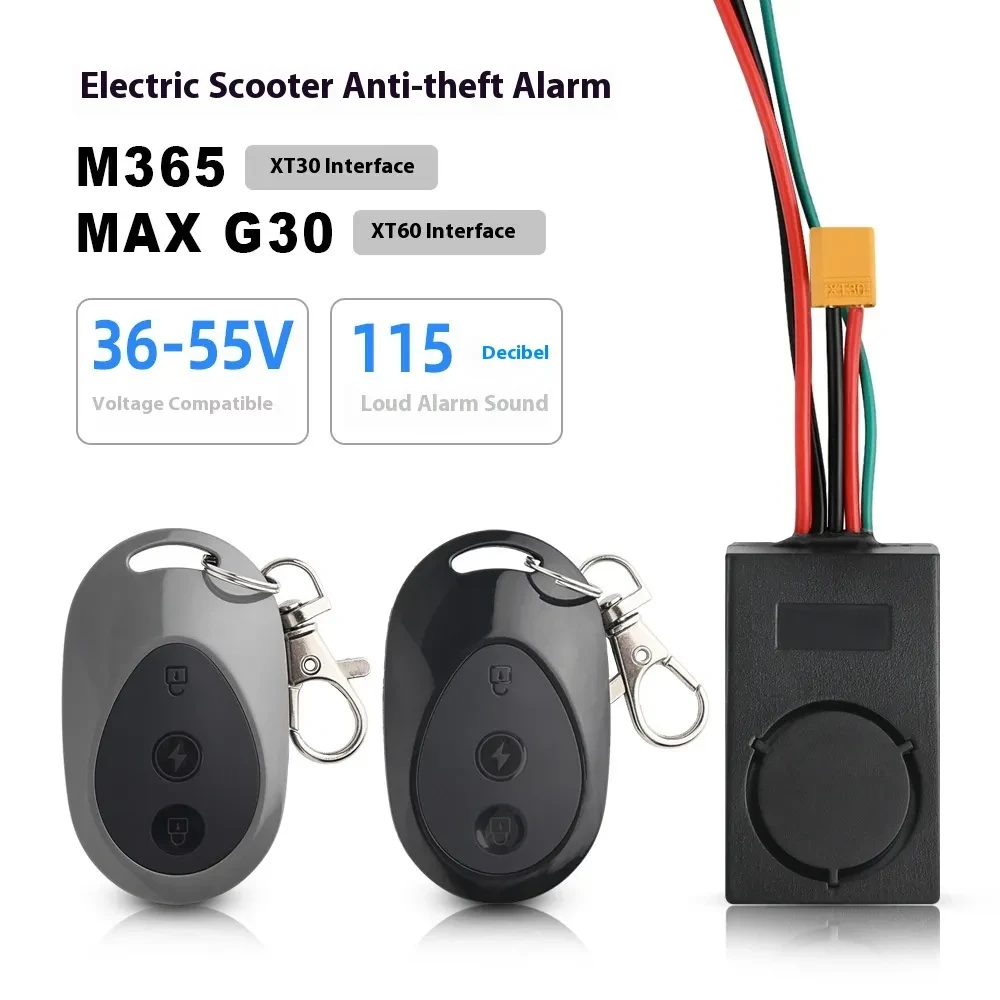 Electric Scooter Anti-Theft Alarm – XT30 Xiaomi M365 Security