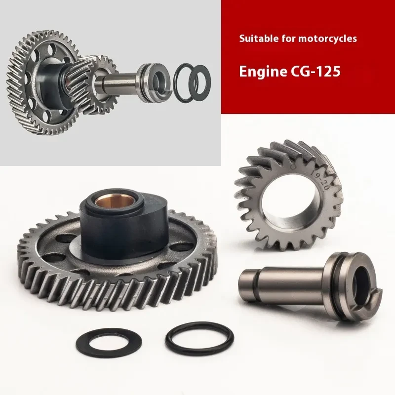 Motorcycle Engine Camshaft Set CG125–200 – High Strength Assembly