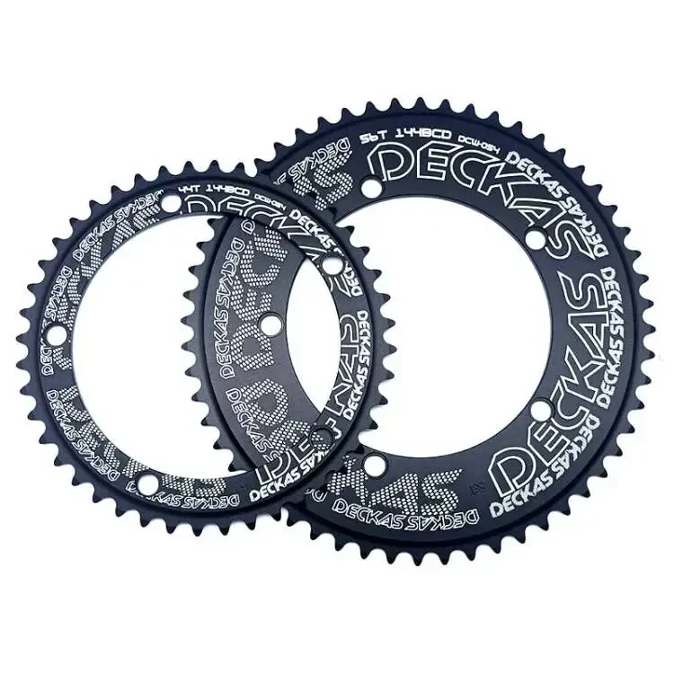 Premium Track Bicycle Single Disc Crank – 144BCD Alloy Chainring