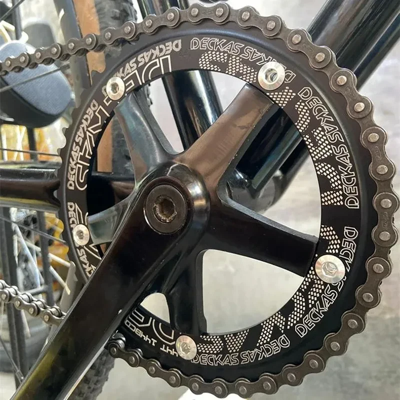Premium Track Bicycle Single Disc Crank – 144BCD Alloy Chainring
