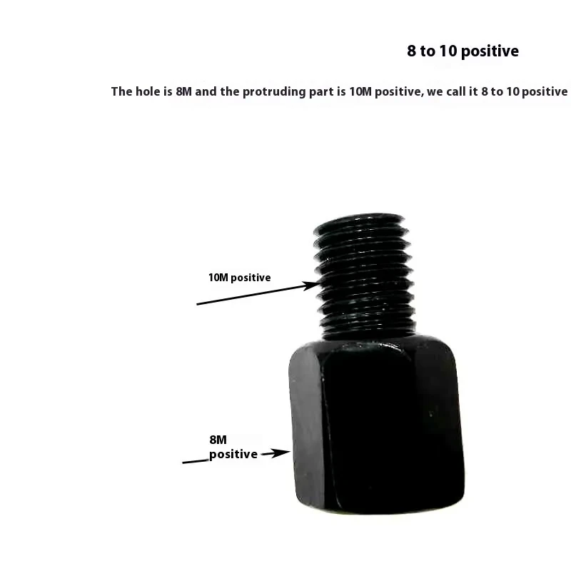Motorcycle Rearview Mirror Connecting Screw – Durable Iron Adapter
