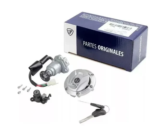 Italika 250Z Ignition Cover Lock – Alloy Keyed Switch Set