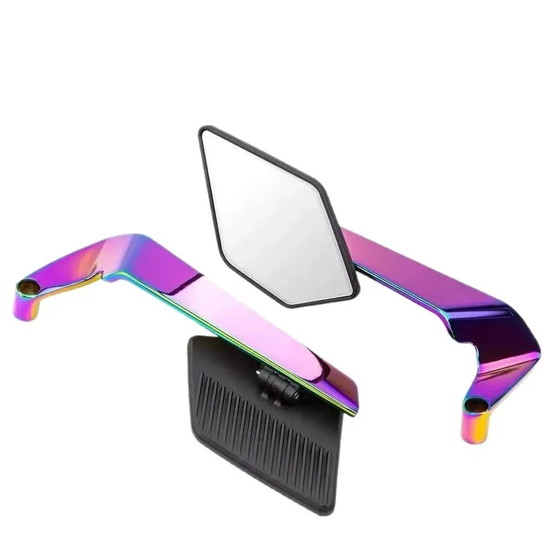 Stylish Aluminum Rearview Mirrors – Universal for Motorcycle & E-Bike
