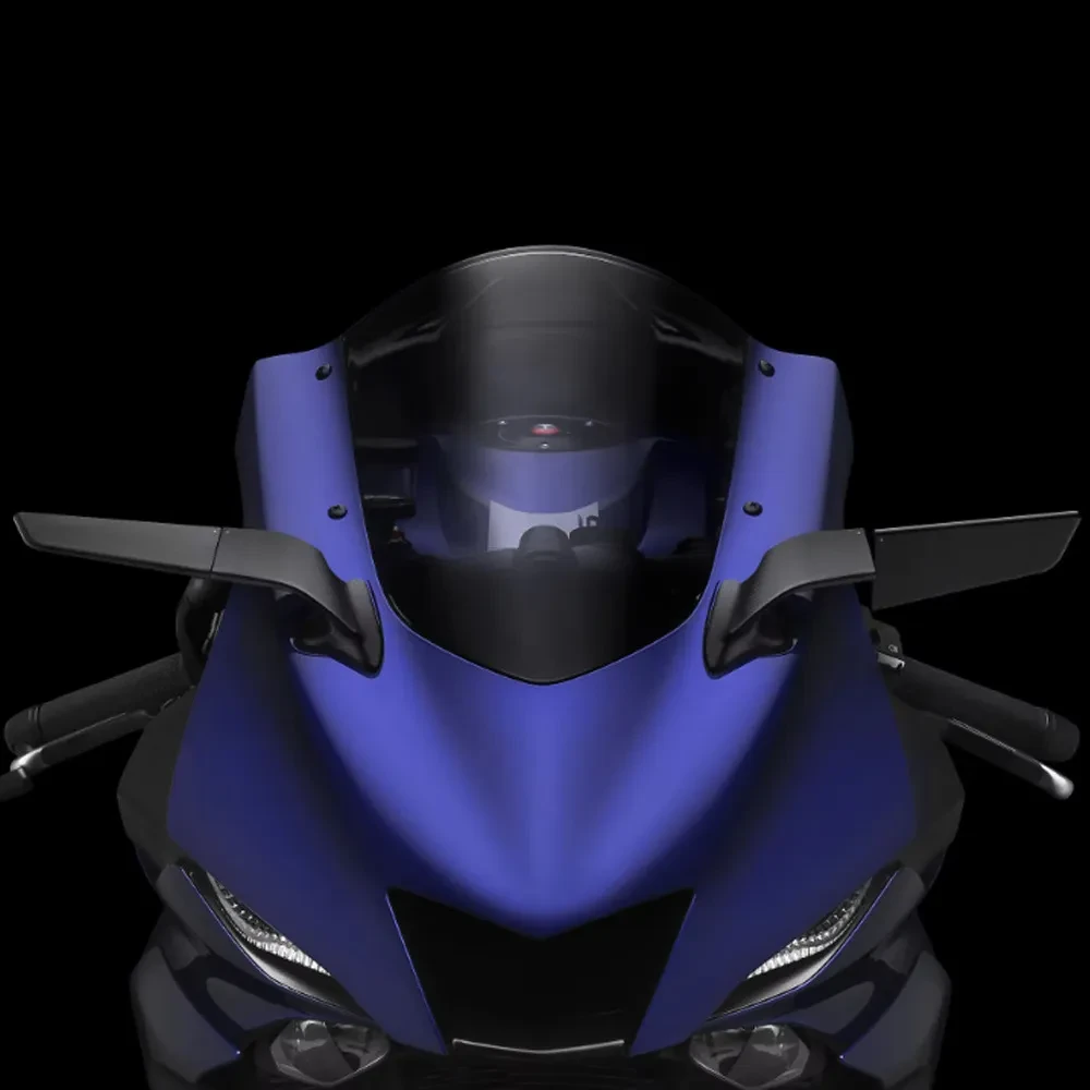 Motorcycle Adjustable Spoiler Rotating Rearview Mirror for Yamaha