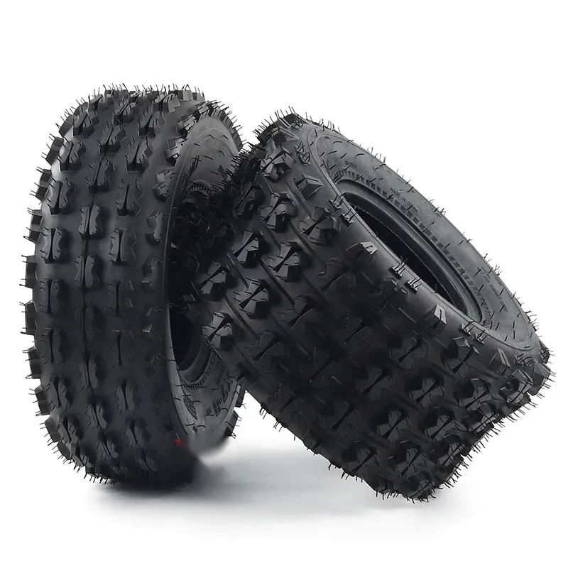 Durable 8-Inch Off-Road Vacuum Tire Set for ATVs and Karts