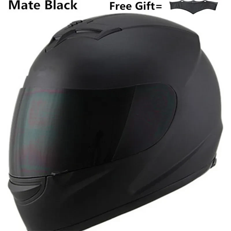 Protective Full Face Riding Helmet for Men with Precise Fit Guide