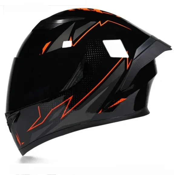 All-Season Full Face Riding Helmet with Anti-Fog Dual Visor