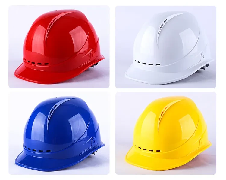 Durable Safety Hard Hat with Adjustable Fit for Worksites