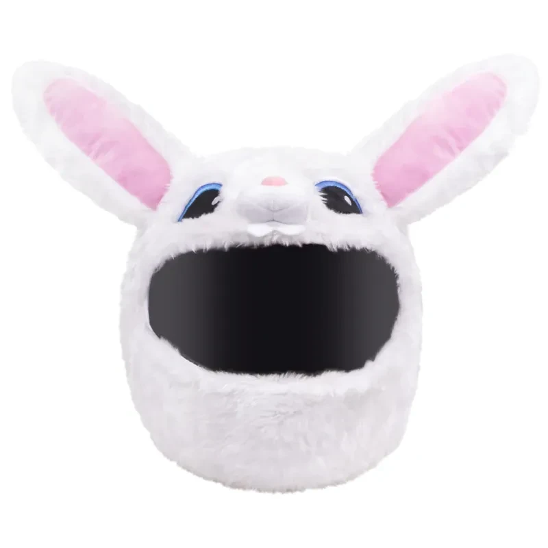 Adorable Plush Helmet Cover for Motorcycle & Sports Helmets