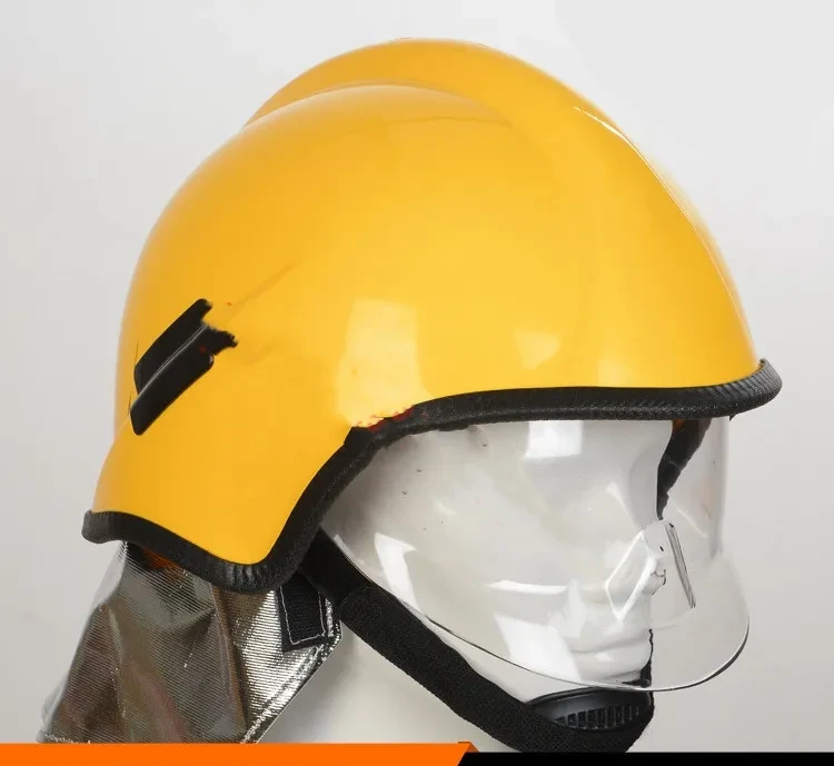 European Firefighter Helmet for Rescue and Heat Protection