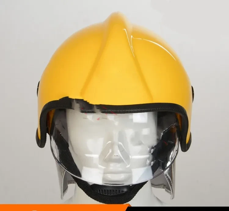 European Firefighter Helmet for Rescue and Heat Protection