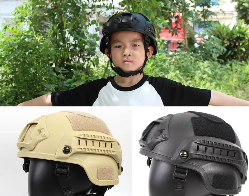 Kids Tactical Safety Helmet for Outdoor Adventure Training