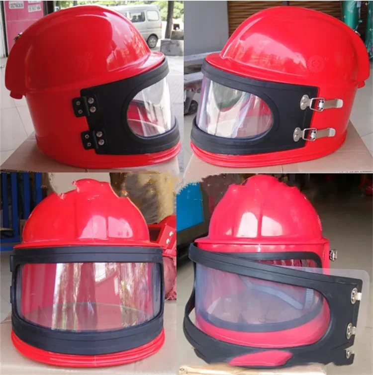Full-Seal Sandblasting Helmet with Oxygen Supply and Vent Control