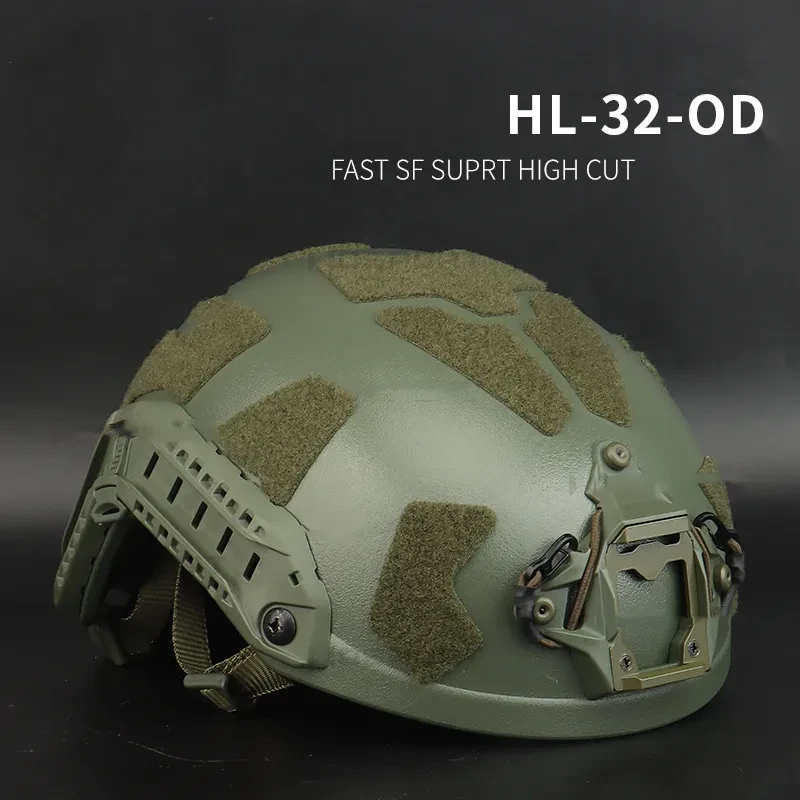 Full-Cover Tactical ABS Helmet for Outdoor Combat and Training