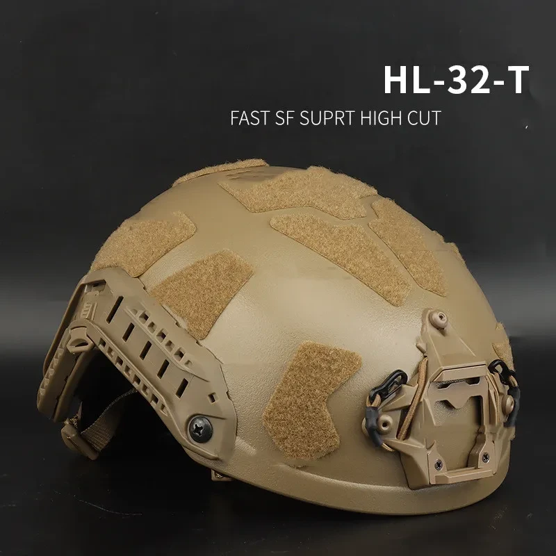 Full-Cover Tactical ABS Helmet for Outdoor Combat and Training