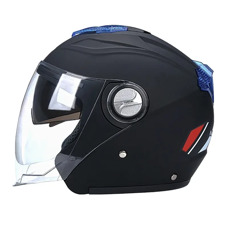 Four-Season Electric Bike Helmet with Dual Visor Protection