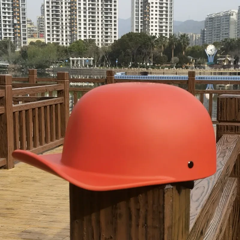 Stylish Retro Cruiser Helmet for Electric Bike Riders