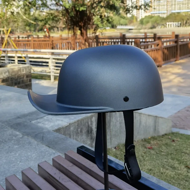Stylish Retro Cruiser Helmet for Electric Bike Riders