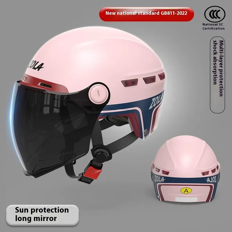 Summer Sun-Proof Helmet for Electric Scooters & E-Bikes
