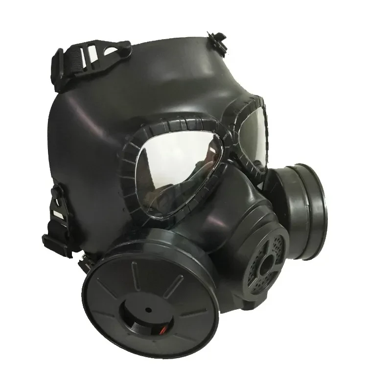Outdoor Tactical Face Mask with Dual Fan Ventilation
